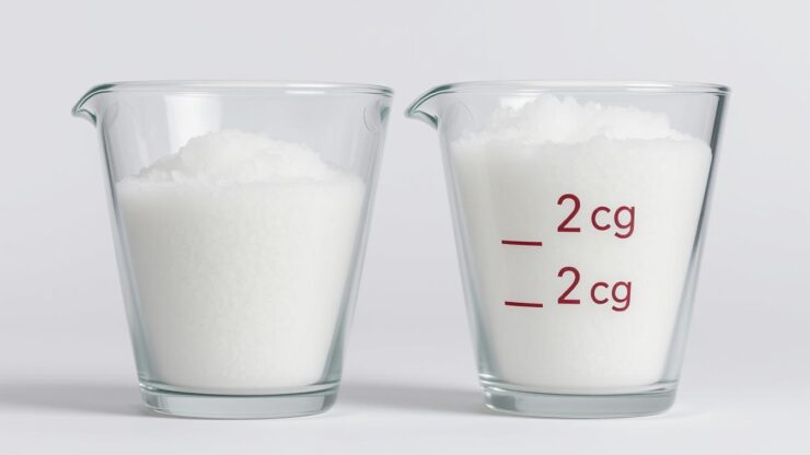 120 gram cukru ile to szklanek