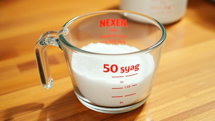 50 g cukru ile to łyżek