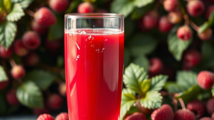 ile cukru na litr soku z malin