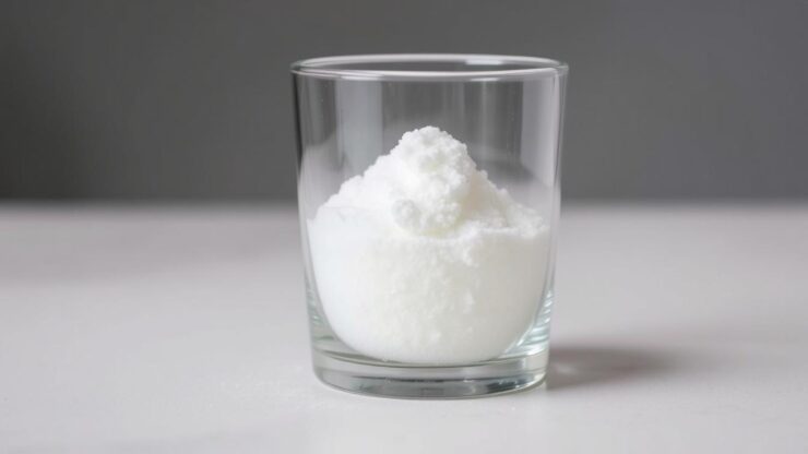 ile waży szklanka cukru pudru